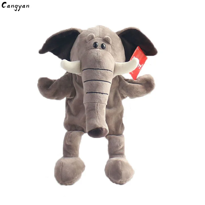 Игрушка в виде животных джунглей кукла с длинным носиком слоном гориллой