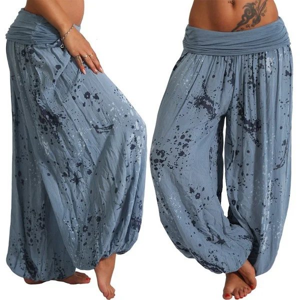 

Summer Woman Pants Plus Size Clothes Elastic Waist Streetwear Women 2021 Trousers Korean Girl Gothic Pants Punk