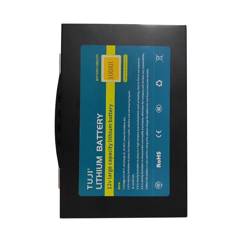 Большая емкость литиевая батарея DC 12V 100AH литиевая батарея для гольф тележки солнечная система электрическая лодка резервного питания