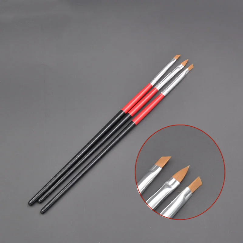 

3 шт./набор, пластиковые искусственные акриловые ручки для рисования