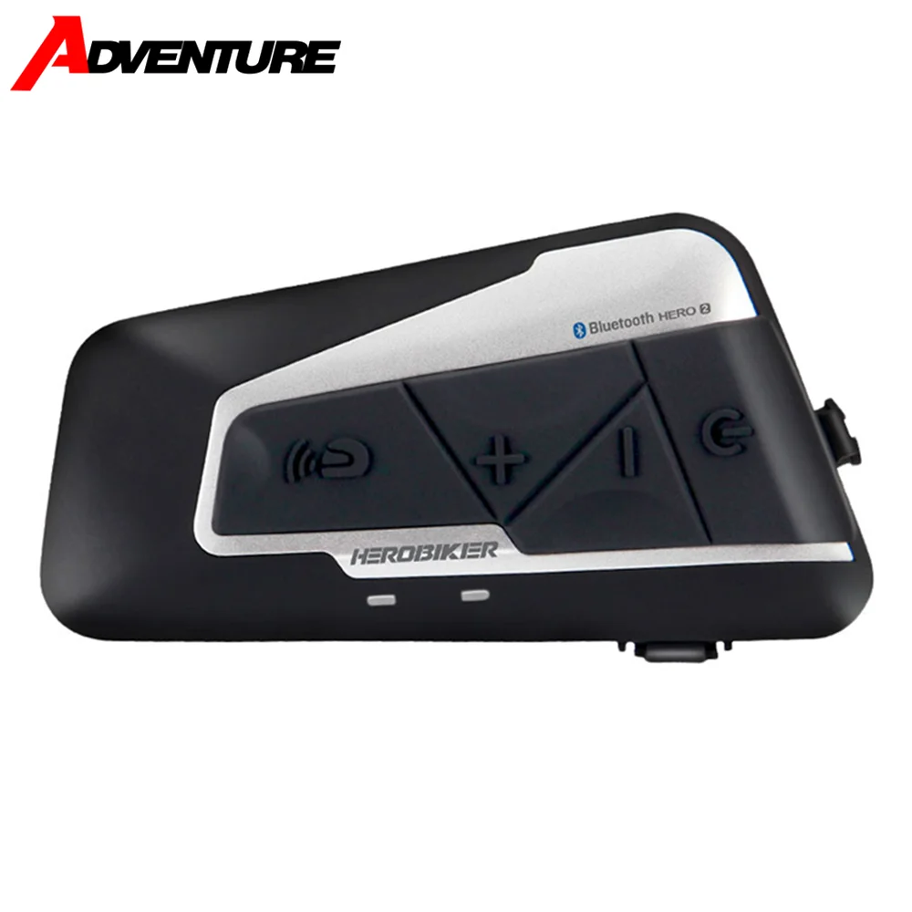 

HEROBIKER Motorcycle Bluetooth Helmet Intercom Moto Headsets Waterproof Wireless Walkie Talkie Moto Stereo Interphone 1200M