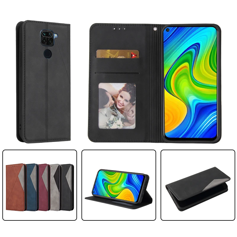 

Leather Case For XiaoMi RedMi 9 9A 9C NFC 7A 8 8A 10X Note 7 8 8T 9S 9 K20 K30S Mi 10 10T 9T CC9 E A3 POCO X3 NFC Pro Max Cover