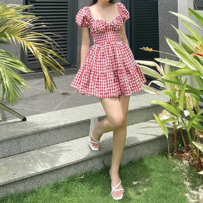 2021 Новое летнее платье для женщин с квадратным вырезом сексуальное боди со