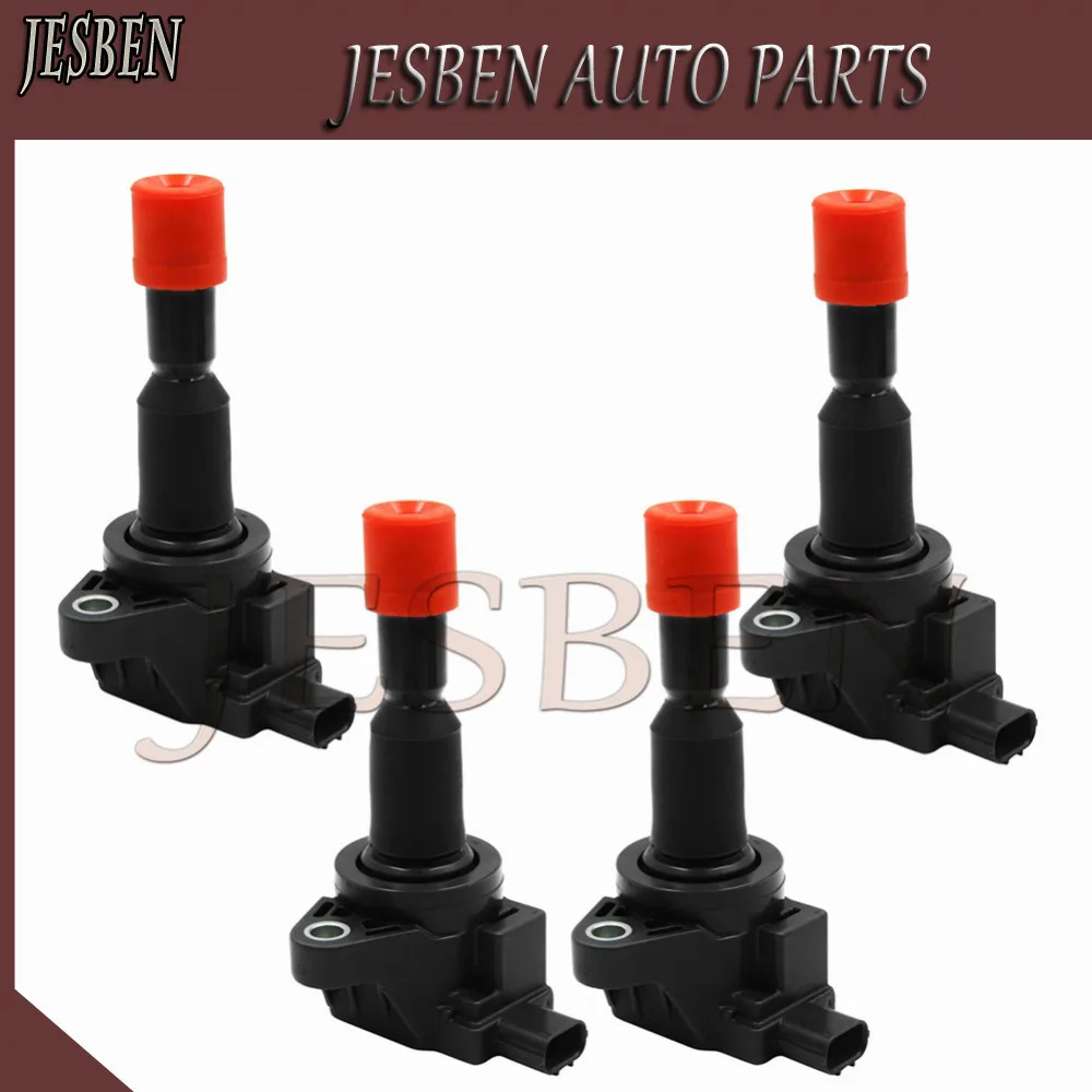 4х катушка зажигания подходит для HONDA AIRWAVE fit II JAZZ 1.3L 1.5L 2002 08 30520 PWC 003 S01 013 CM11 110