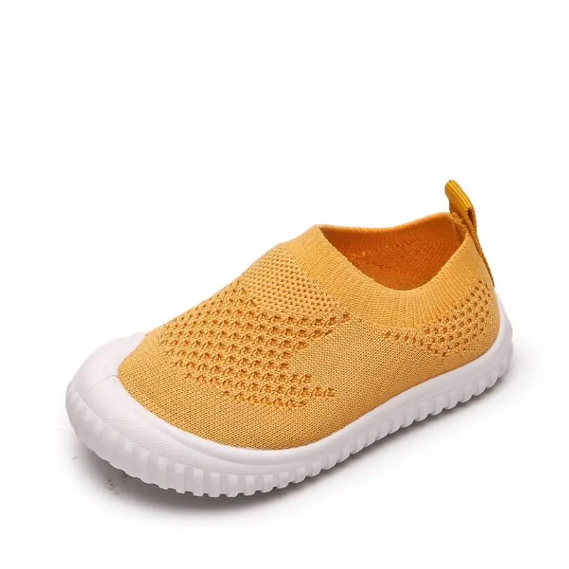 

Children Shoes for Girls Sneaker Boys Knit Sport Shoes Spring Autumn New Soft Bottom Baby Toddler Flat Kids Casual Socks Shoes