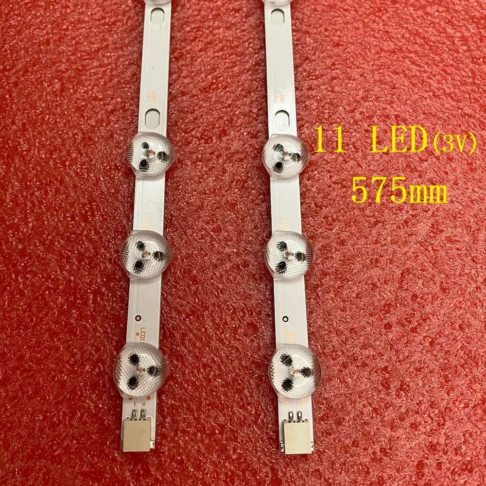 2 шт. 11LED светодиодная подсветка полосы для Toshiba 32L3863DG 17DLB32NER1 Panasonic TX-32E302B LT-32C670 LT-32C666