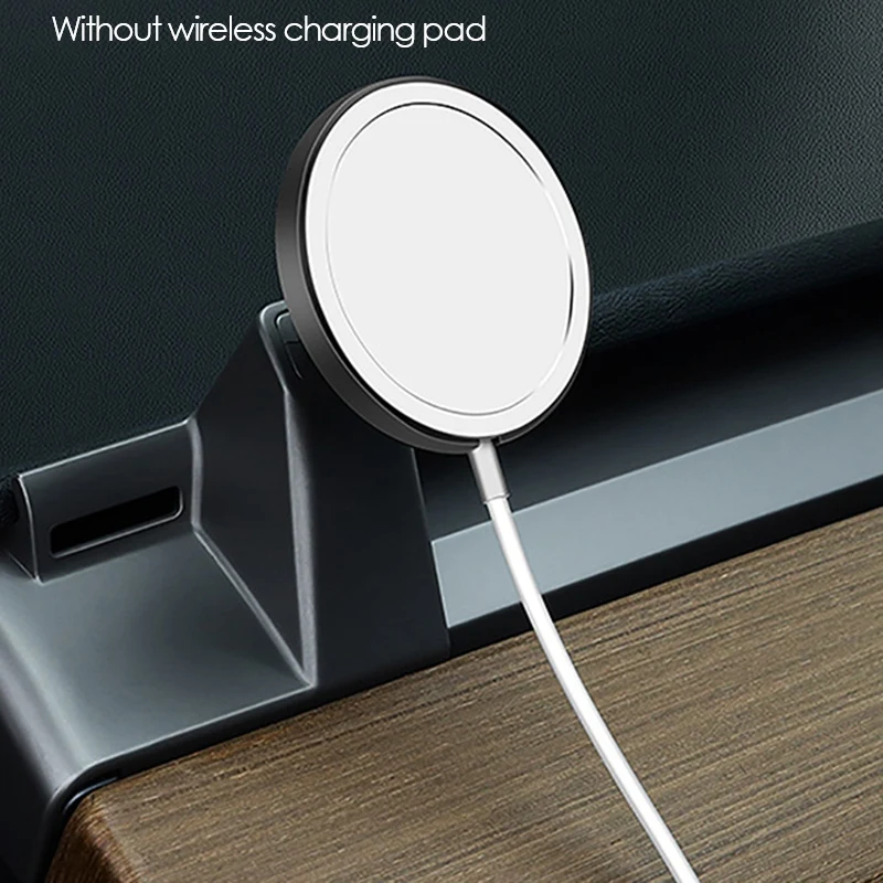 

Car Wireless Charger Smartphone Mount, Mobile Phone Holder Dashboard Mount for Tesla Model 3 LHD