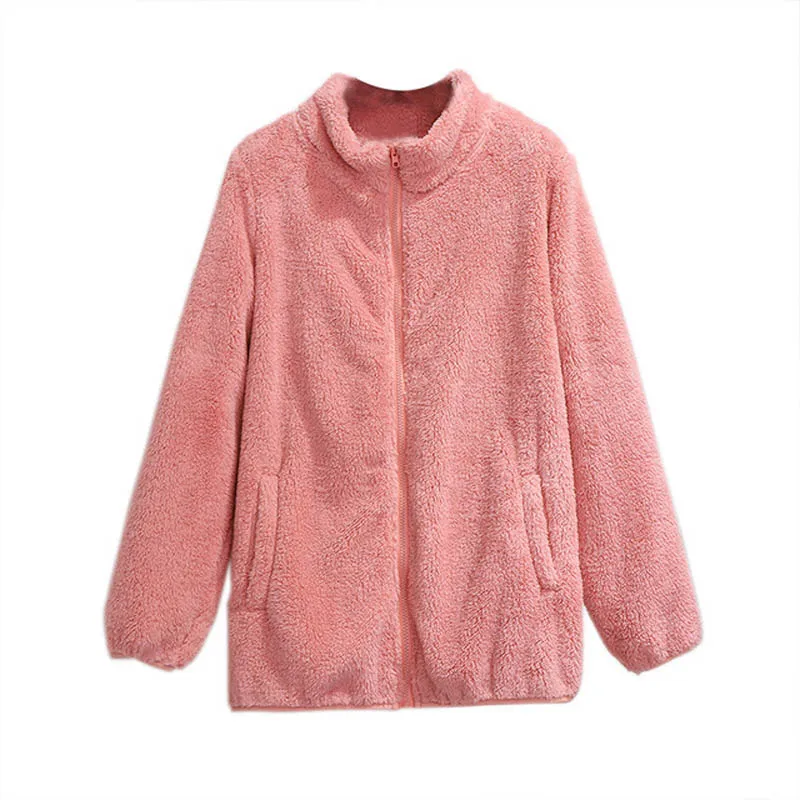 Winter coat women plus size bust 150cm 6XL 7XL 8XL 9XL 10XL outerwear women white pink colors