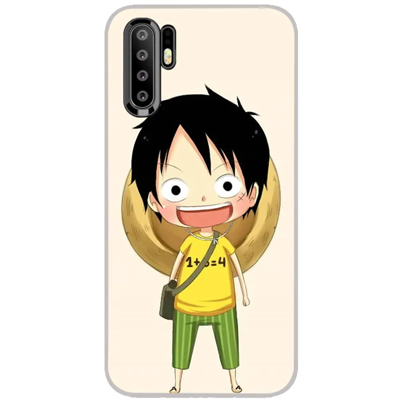 funny luffy Matte Silicone Soft Phone Case For Huawei P30 P20 P10 P9 P8 Pro Lite 2017 Plus P Smart 2019 Silicon cover |