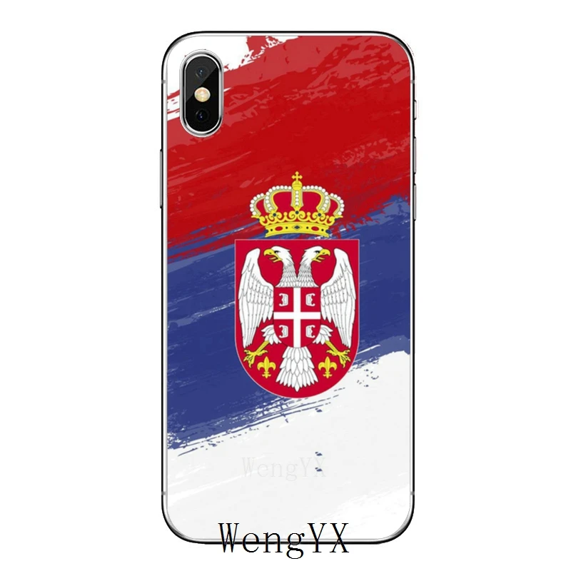 Чехол с российским флагом Сербии для Samsung Galaxy J8 J7 J5 Prime pro J3 A3 A5 A7 2018 2017 2016|Бамперы| |