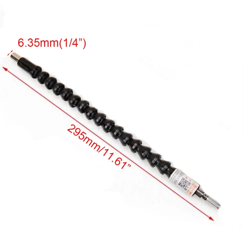 

295mm Flexible Drill Bit Shaft Extension Screwdriver Connectors Set Double-head Cross Bit Strong Magnetic Wind Bit