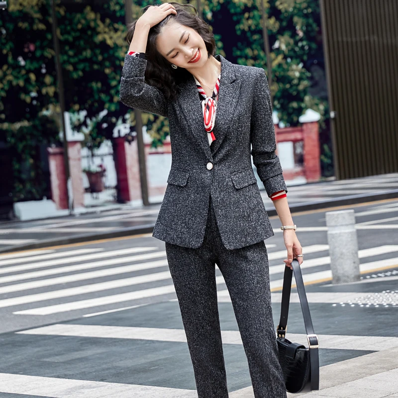 Lenshin комплект из 2 предметов конопляной ткани со снежинками официальный брючный