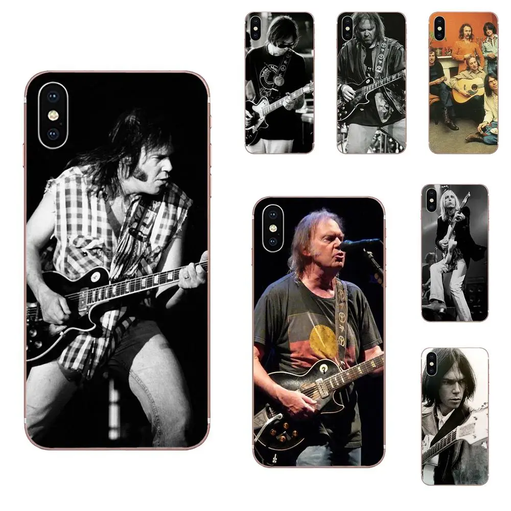 Для HTC U11 Life Capa Plus U 11 U12 мягкий модный чехол для сотового Neil Young Albequerque 1975|Бамперы| |