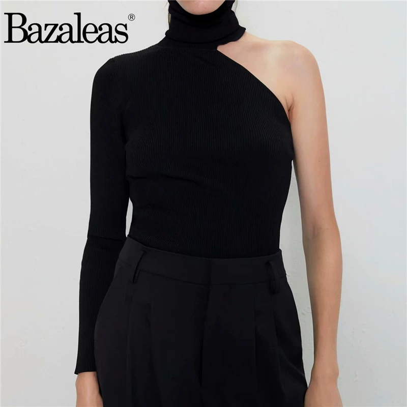 Прямая поставка ретро длинный рукав трикотажная женская футболка Черная Элегантная футболка harajuku женская уличная футболка Топы