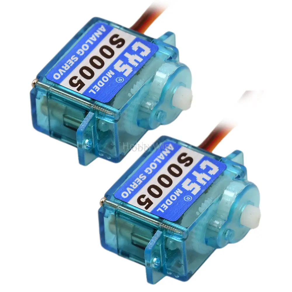

CYS MODEL S0005 Plastic Gear 5g Analog Servo for Micro Size RC Helicopter Airplane