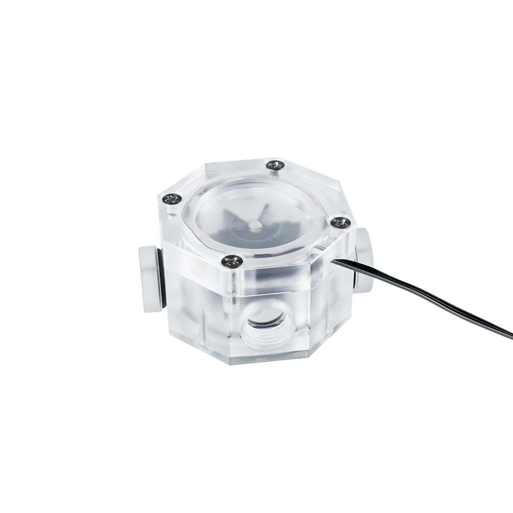 Индикатор скорости воды Bitspower Touchaqua Octagon 5 В 3 контакта DRGB G1/4 расходомер BPTA-OFI-DRGB |