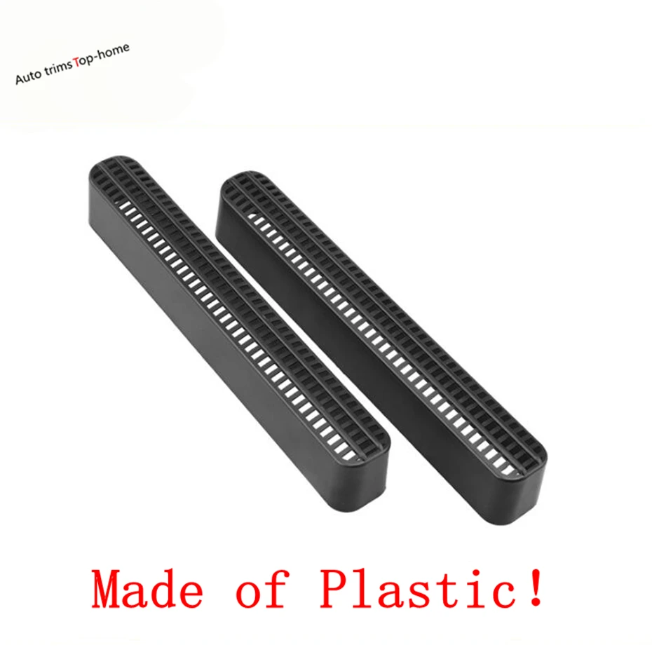 

Yimaautotrims Seat Bottom AC Air Duct Vent Anti-blocking Cover Trim For Honda Accord 10th 2018 2019 2020 2021 Interior Mouldings