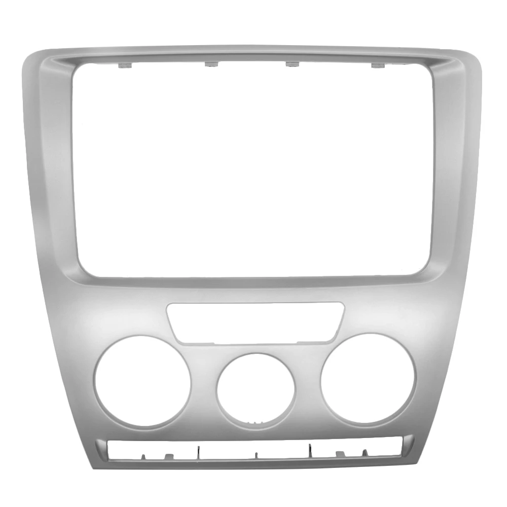 2 DIN Автомобильная радиоустановка Fascia Для Skoda Octavia 2007-2009 ручная стереосистема