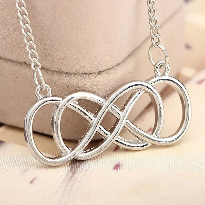 Ожерелье с подвеской Revenge Double Infinity 8 Emily Thorne Amanda Clarke | Украшения и аксессуары