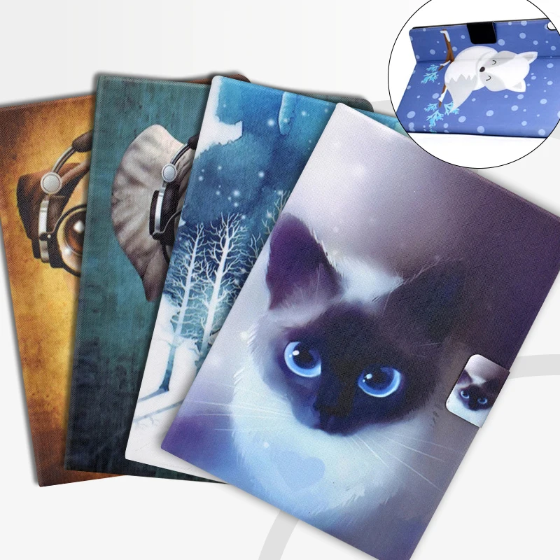 

Covers for Samsung Galaxy Tab A7 2020 Case SM T500 T505 T507 10.4 '' Animal ultra Slim Funda tablet For samsung galaxy tab a7