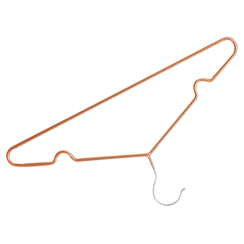 10 шт./лот Нескользящие металлические вешалки для рубашек и брюк детей взрослых