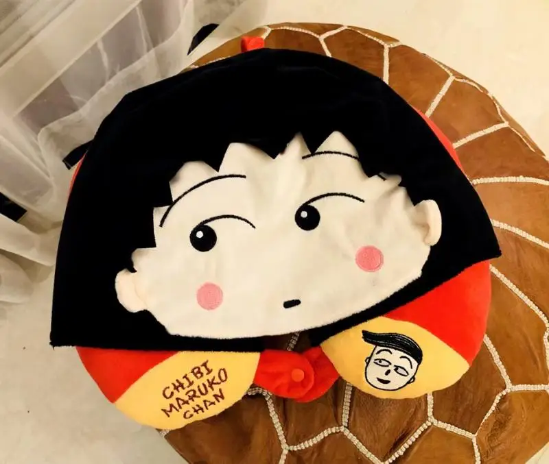 IVYYE 1 шт. Chi bi Maruko аниме U образная подушка декоративная для шеи дорожные подушки
