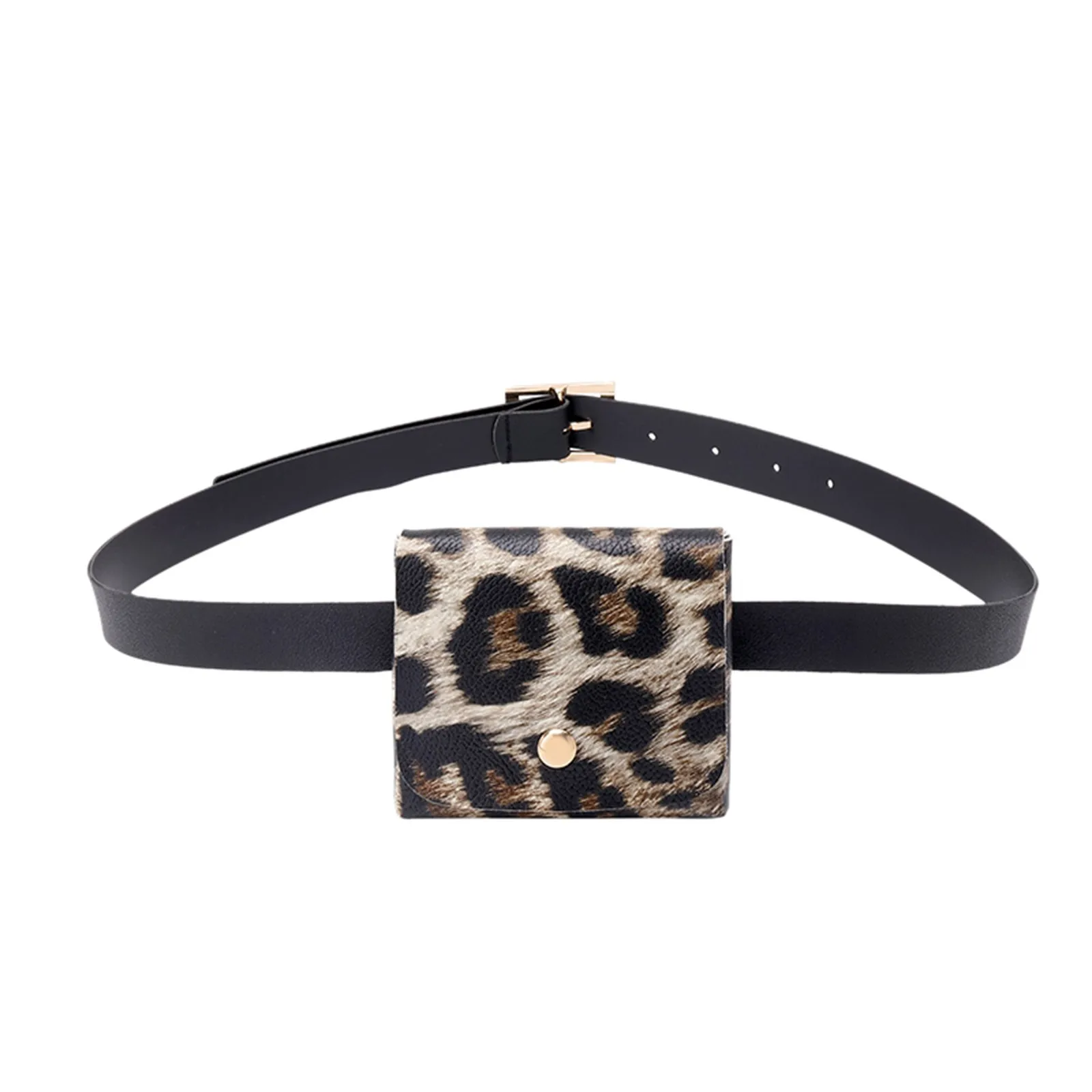 

New Female Bag Creative Design Ladies Fashion Belt Small Waist Bag Casual Wild Belt Small Square Bag Free Shipping