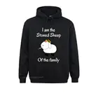 Мужская пляжная толстовка с капюшоном I am the stoned sheep of the family weed stoner, с длинным рукавом и капюшоном