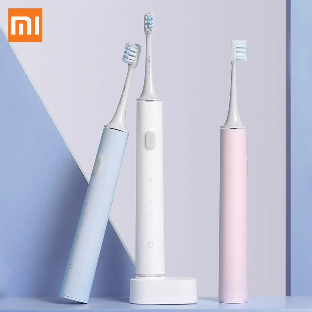 Зубная щетка XIAOMI MIJIA T100 IPX7 звуковая электрическая перезаряжаемая ультразвуковая