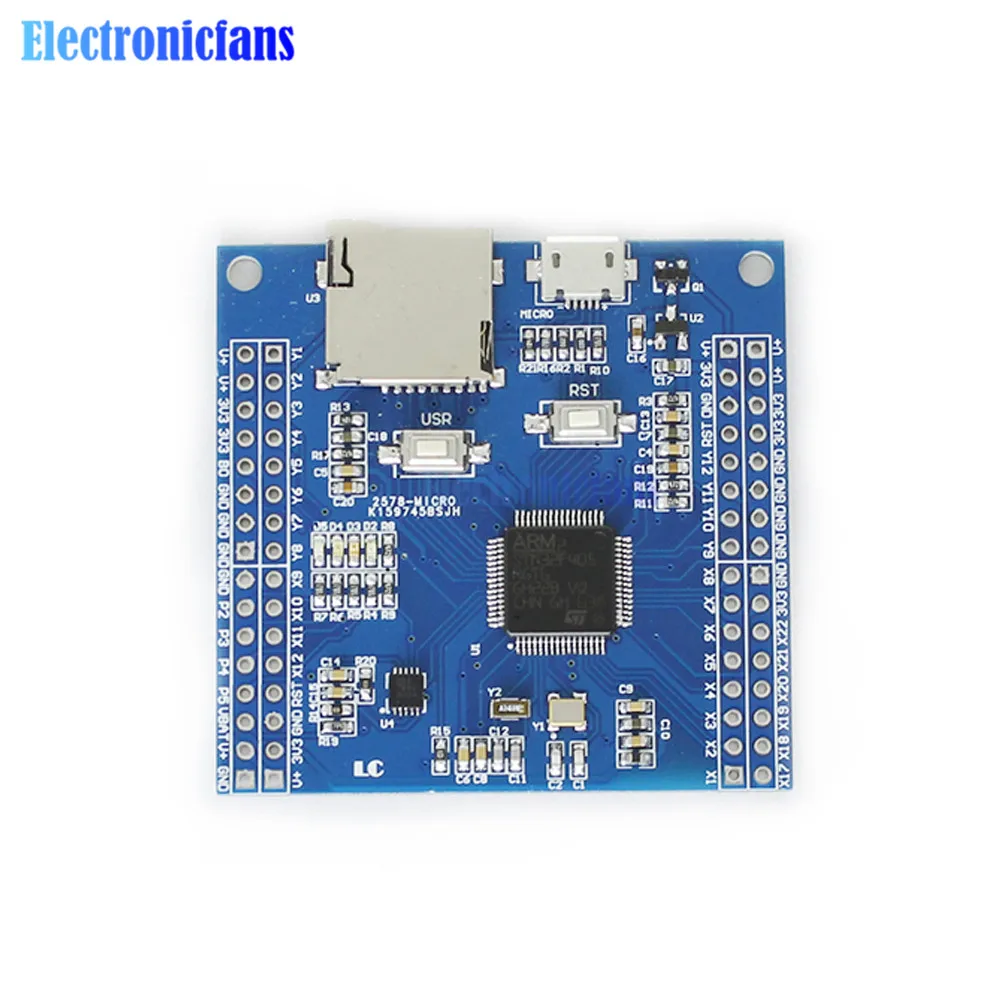Макетная плата Python IoT PYBoard STM32F405 микроконтроллер расширения флэш-память USB