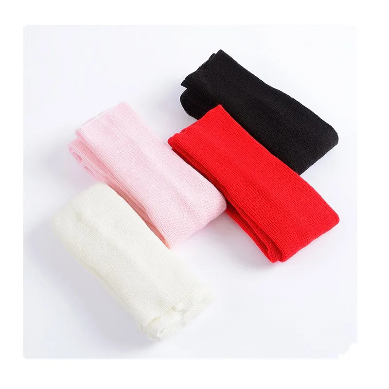 Оптовая продажа вязаных леггинсов для латиноамериканских танцев розовые