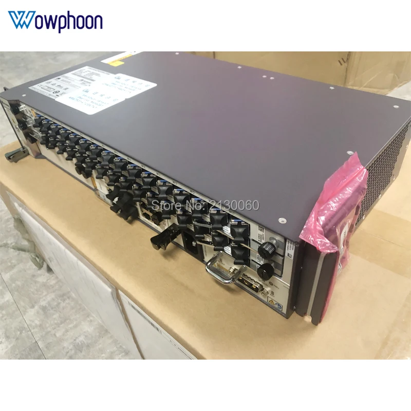 1G DC Huawei MA5608T GPON OLT с 1 * MCUD + MPWC 2 GPFD 16 порт B C ++ сервисная плата|Оптоволоконное