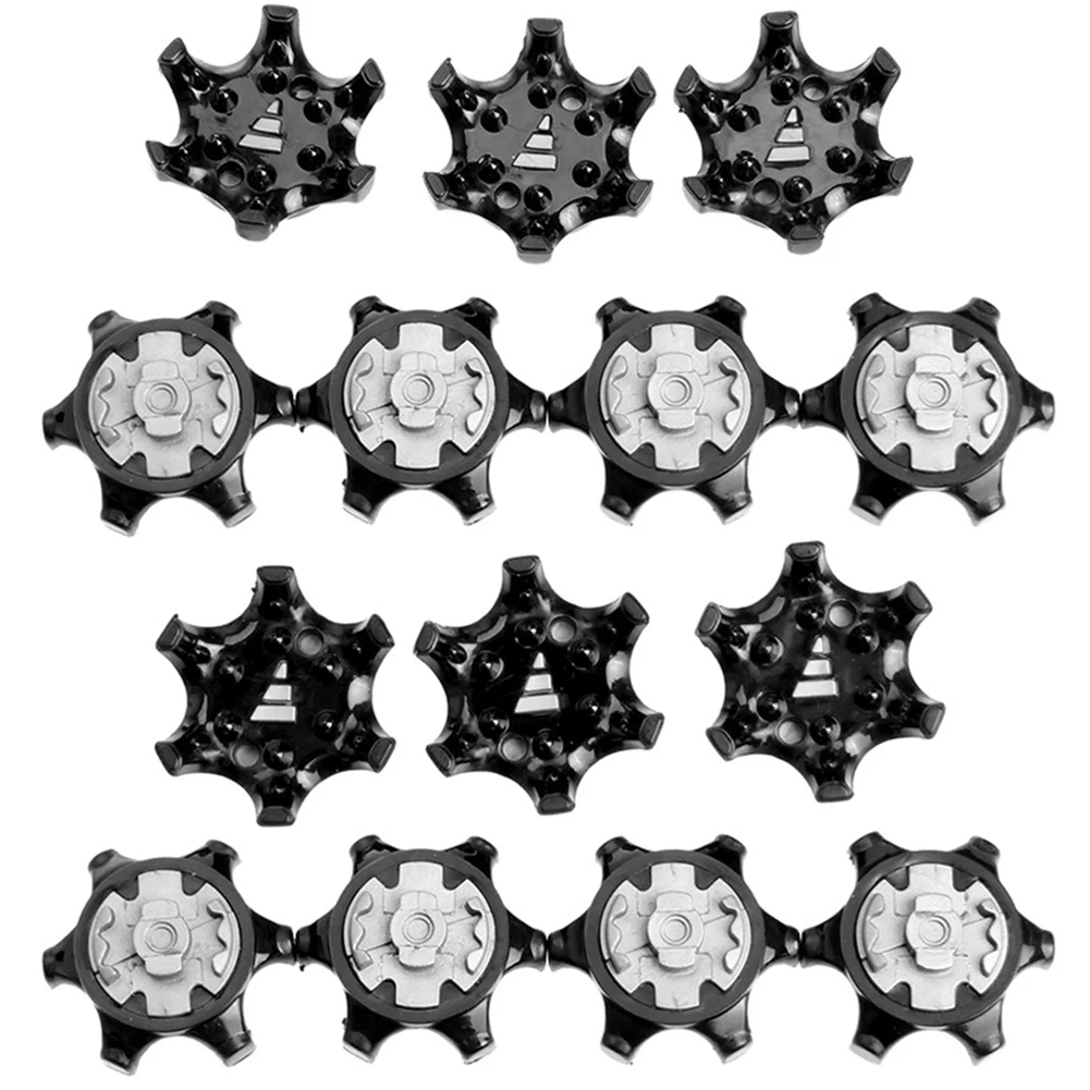 

14pcs Golf Spikes Anti Slip Screw Studs Shoes Turn Pins Shoe Spikes Replacement Set GOLF Training Aids