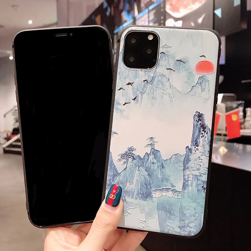 Soft TPU Phone Case for Xiaomi Redmi Note 8 7 6 5 5A K20 Pro 4X Mi 9 A2 5X A3 Lite Luxury Relief Silicone Back Cover Casing |
