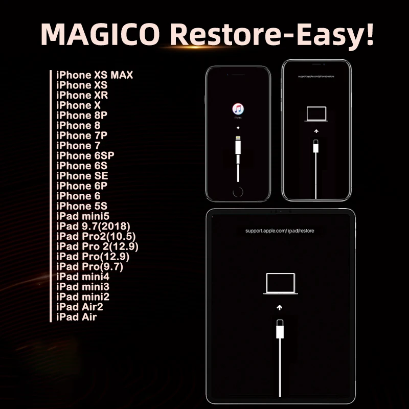 Войдите в режим восстановления напрямую запустите кабель без необходимости