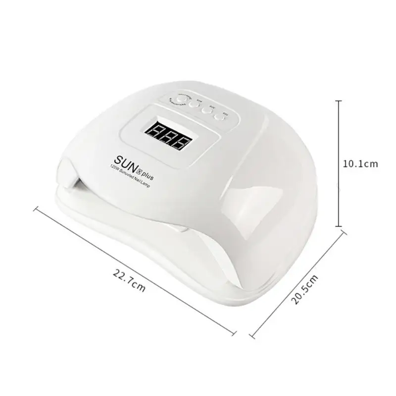 

Professional Nail Lamp 120W LED UV Light Timer Glue Dryer Manicure EU Plug
