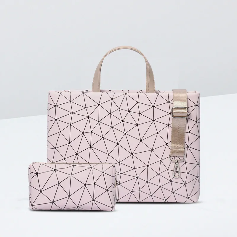 

A4 Document Computer Laptop Bag Briefcases Storage Handbag Notebook Travel Necessary Office Travel Business Cell Phone Supplies