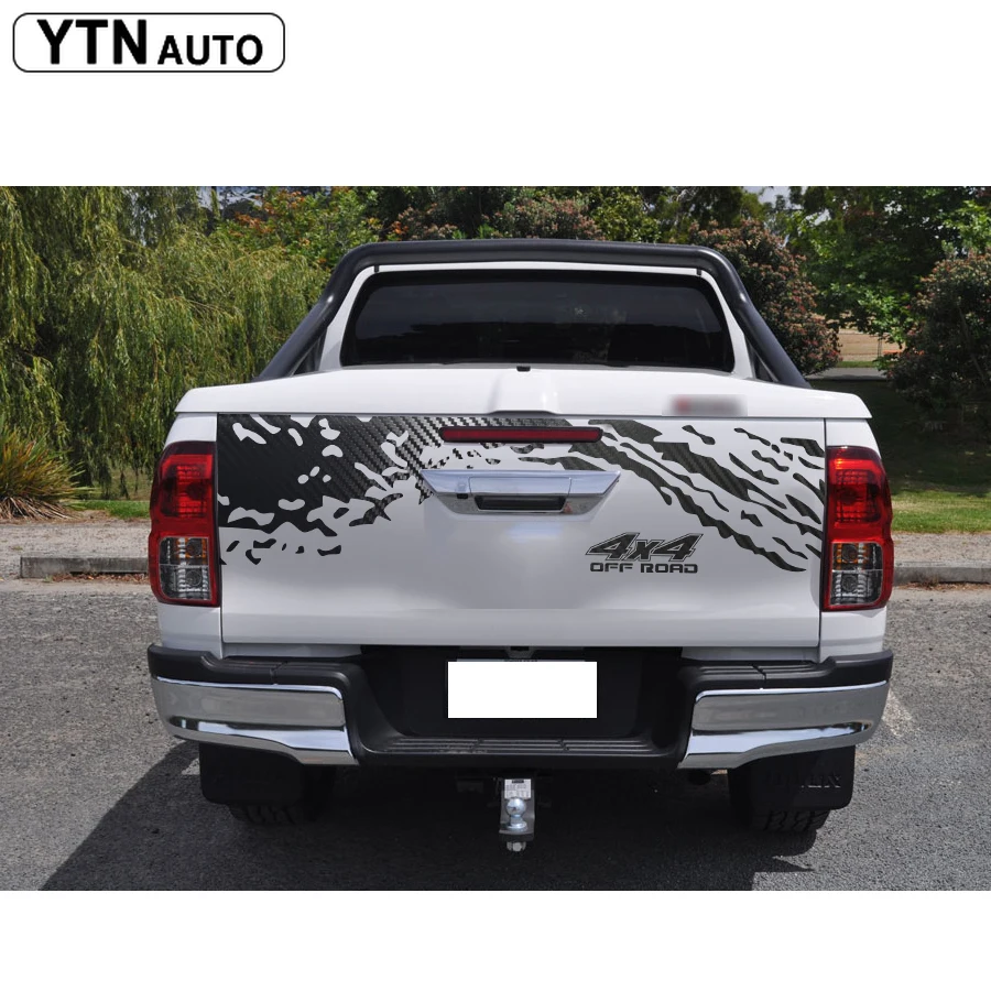 Автомобильные наклейки 1 шт. чернила для задней двери грязные отметки