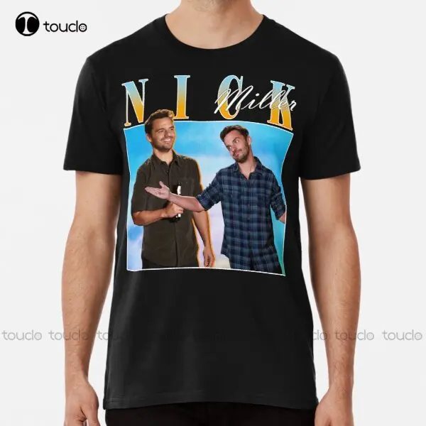 

New Nick Miller Homage Tee Premium T-Shirt Cotton Tee Shirt S-5Xl T Shirt