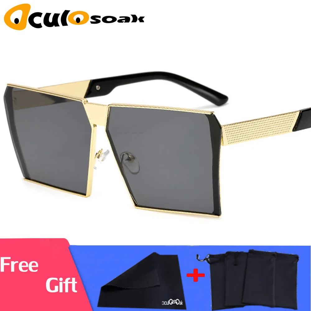 Большие мужские квадратные оправы для очков Женские без винтажные