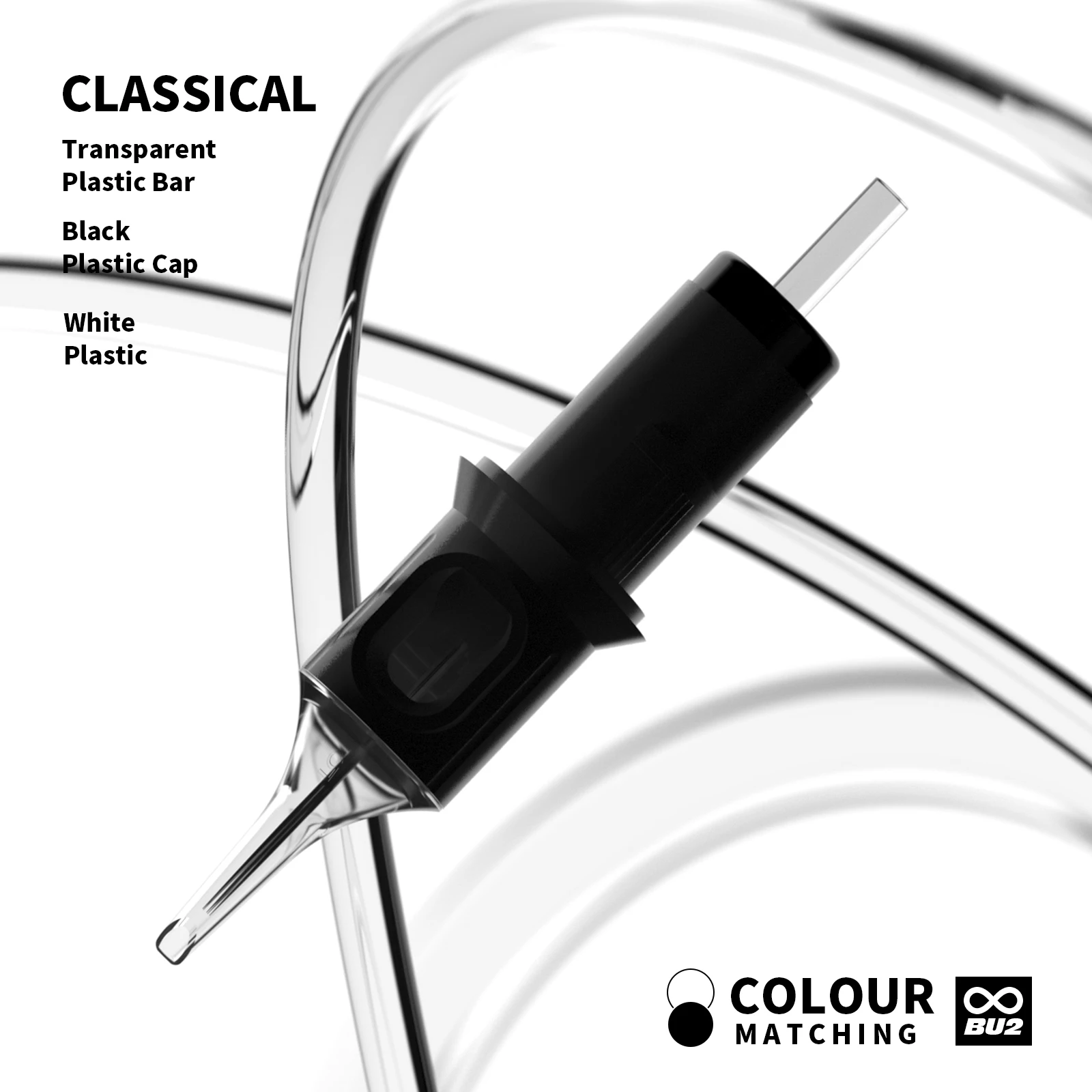 Stigma Round Liner 20-50 Pieces Bugpin Disposable Tattoo Syringes Safety With Membrane Suitable For Artists | Красота и здоровье