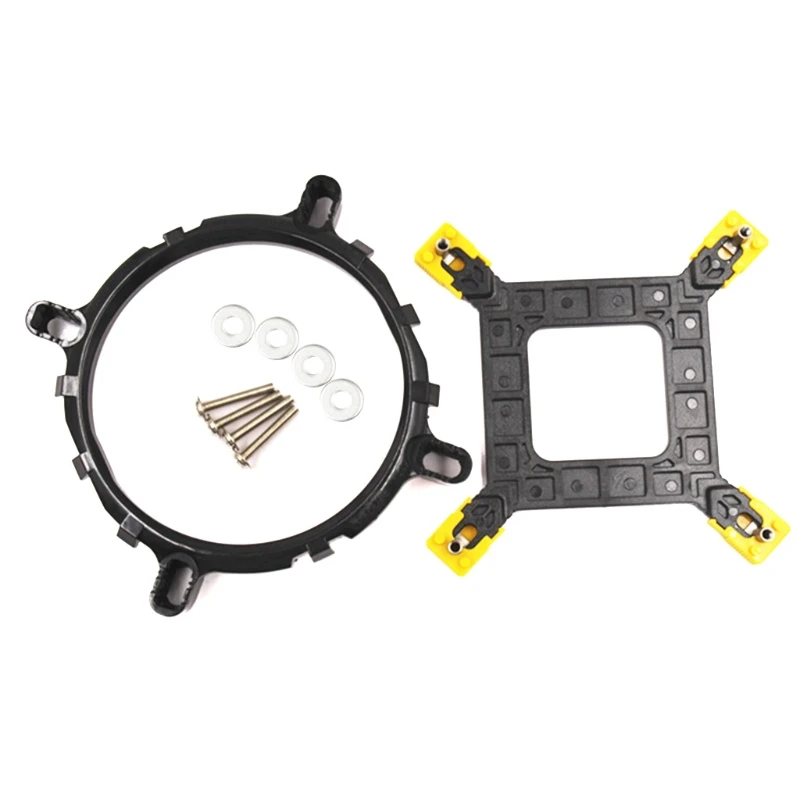 

CPU Fan Bracket Holder Radiator PC Cooling Fans Heatsink Holder Stable Practical Easy Install for LGA775 115X 1366