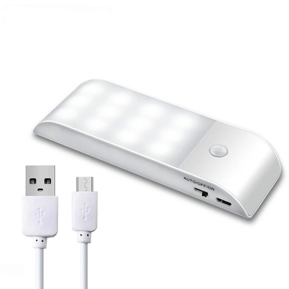 Кухонный светильник для шкафа с инфракрасным датчиком движения 12LEDSSMD5730