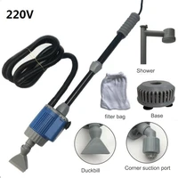 20w 28w automatic aquarium water changer pump fish tank gravel cleaner cleaning tool sand washer filter siphon 110v 220v 6