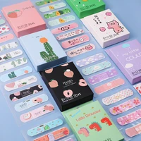 20pcsbox cartoon kids bandages adhesive bandages wound plaster first aid hemostasis band aid sterile stickers