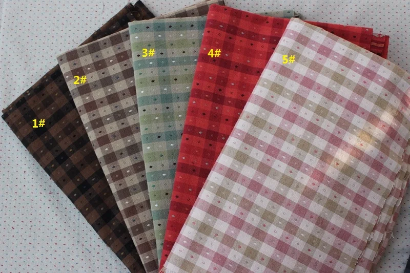 4 шт./лот градиентная сетчатая японская ткань для окрашивания пряжи Лоскутная