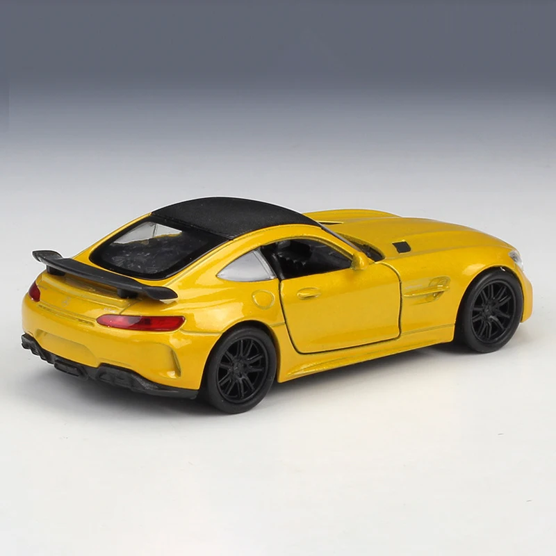 1:36 Diecast Models Mercedes-AMG GT R Coupe Model Toys Alloy Car Metal Pull Back Toy For Gift Collection | Игрушки и хобби