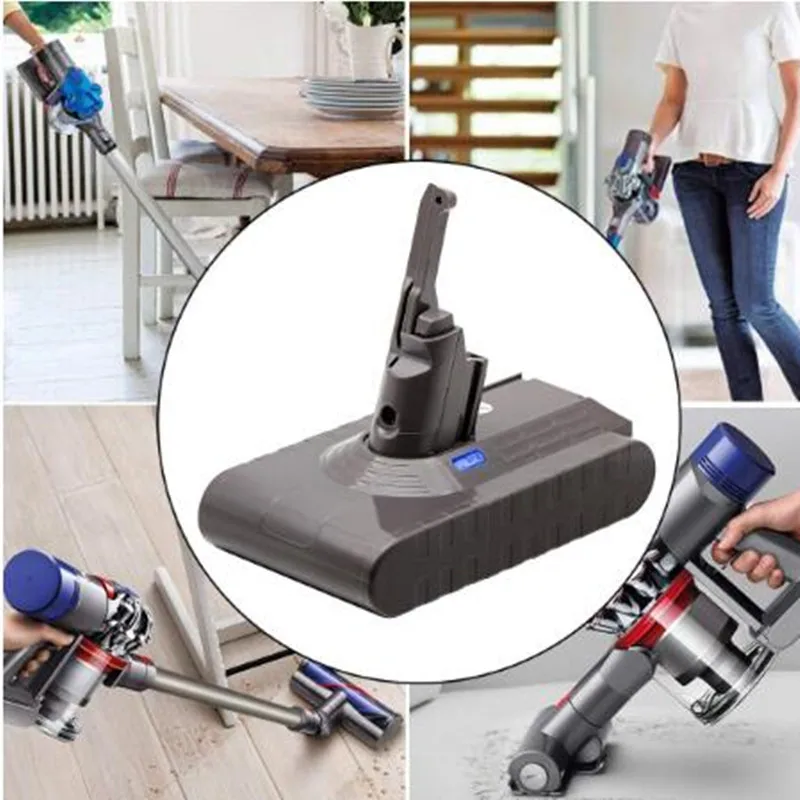 Аккумуляторная батарея для пылесоса Dyson V8 38000 мАч 21 6 в 2 шт. | Электроника
