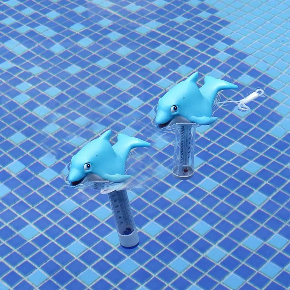 

Hot Tubs Floating Pool Thermometer Water Temperature Thermometers with String, for Outdoor & Indoor Swimming Pools, Spas