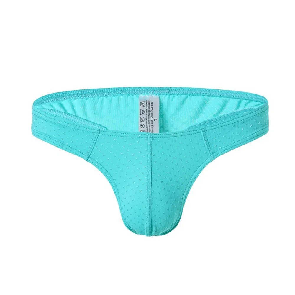 

Breathable Mesh Briefs Men sexy Underwear Low-Rise underpant male comfortable panties Thongs Men calzoncillos hombre slip